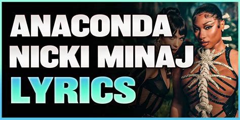 anaconda lyrics dirty.